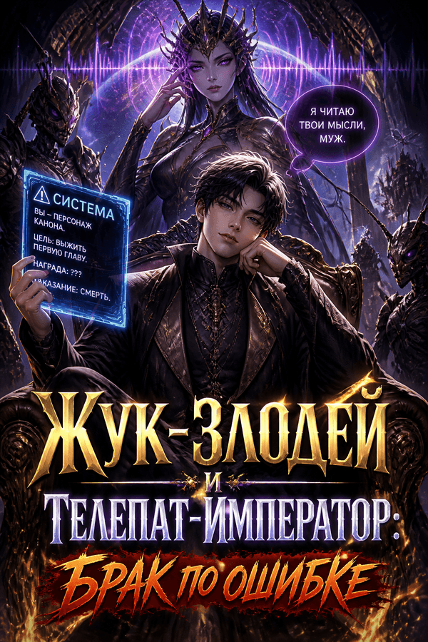 Жук-злодей и телепат-император: Брак по ошибке