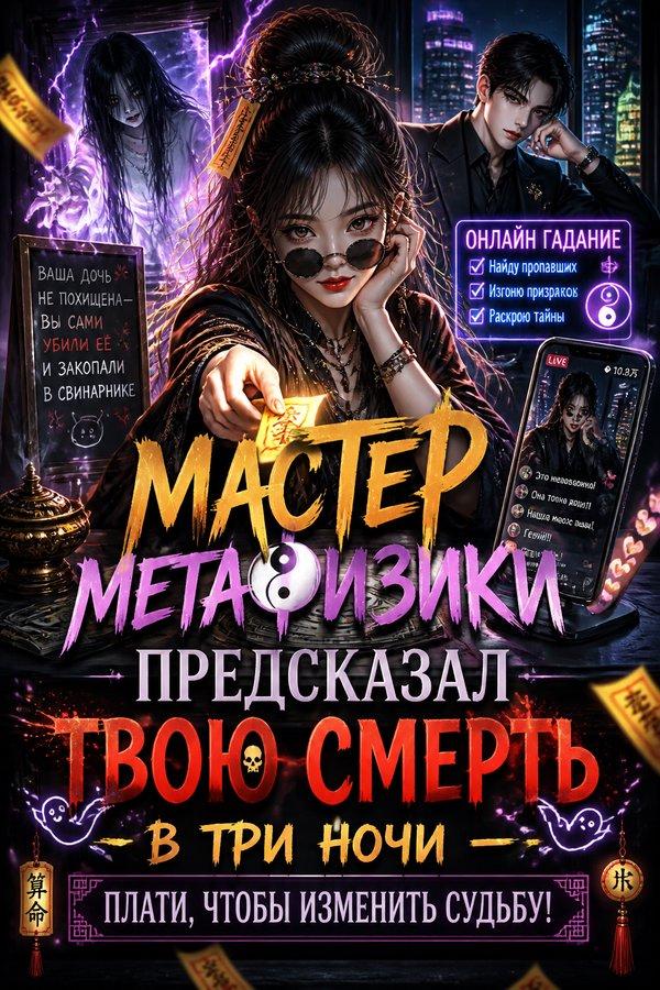 Мастер метафизики предсказал твою смерть в три ночи — плати, чтобы изменить судьбу!
