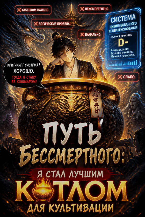 Путь бессмертного: Я стал лучшим котлом для культивации