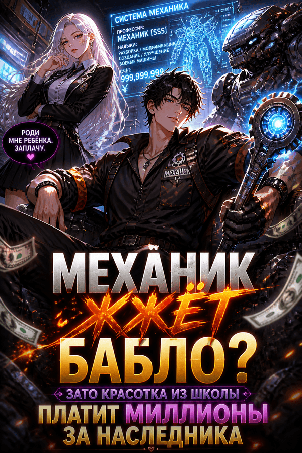 Механик жжёт бабло? Зато красотка из школы платит миллионы за наследника