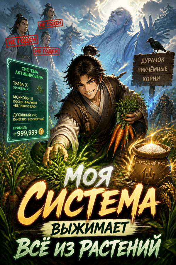 Моя система выжимает всё из растений
