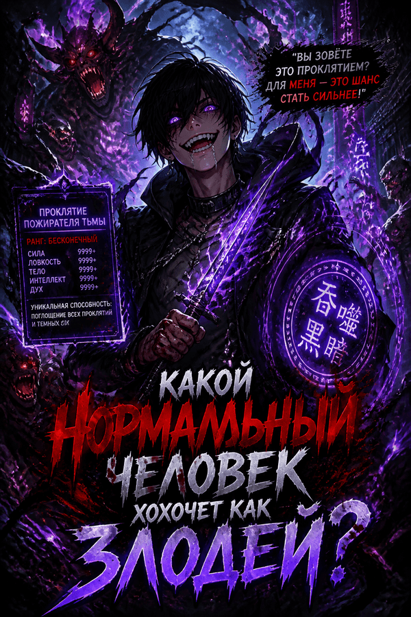 Какой нормальный человек хохочет как злодей?