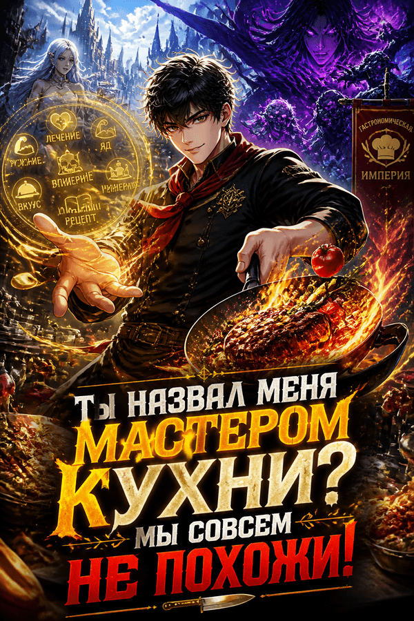 Ты назвал меня Мастером Кухни? Мы совсем не похожи!
