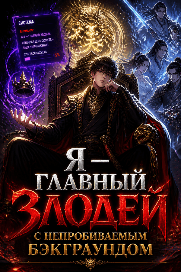 Я — главный злодей с непробиваемым бэкграундом