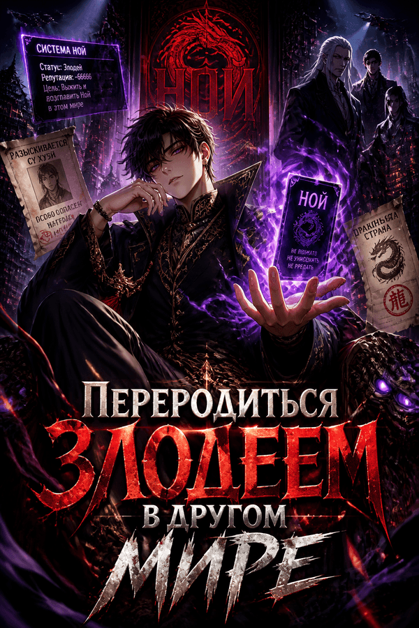 Переродиться злодеем в другом мире