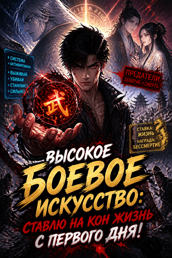 Высокое боевое искусство: Ставлю на кон жизнь с первого дня!