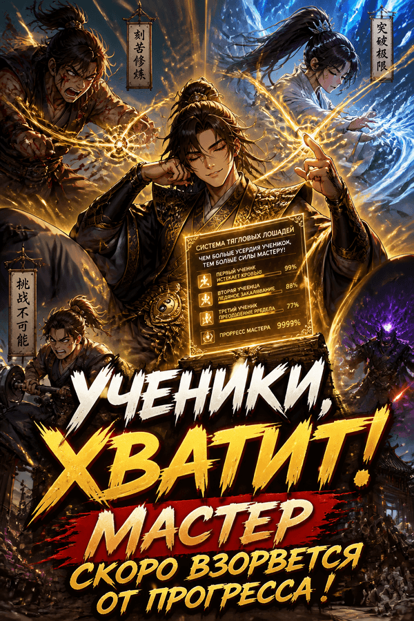 Ученики, хватит! Мастер скоро взорвется от прогресса!