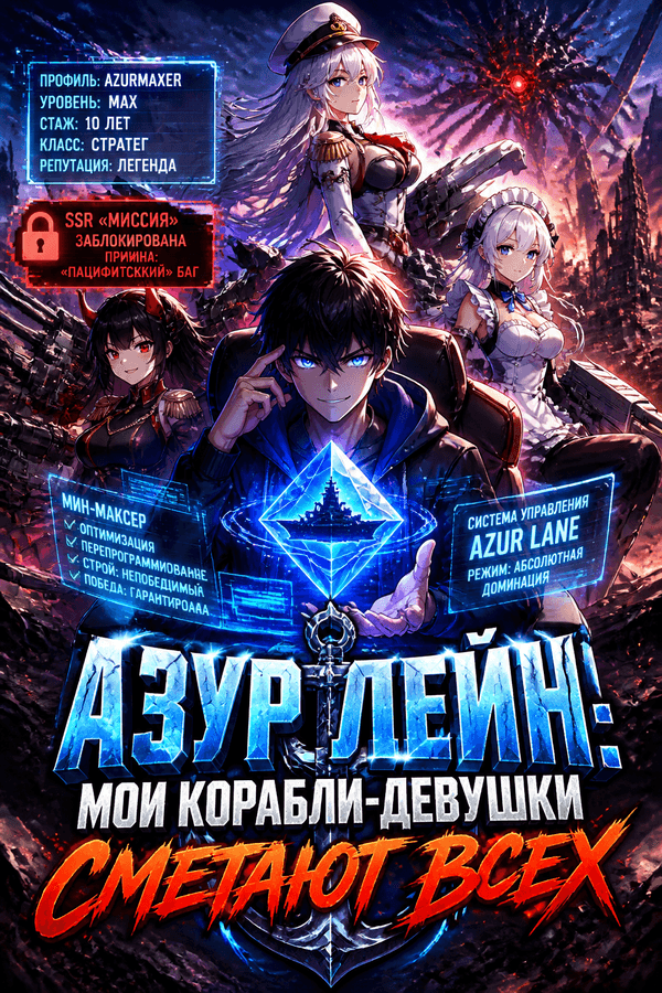 Азур Лейн: Мои корабли-девушки сметают всех