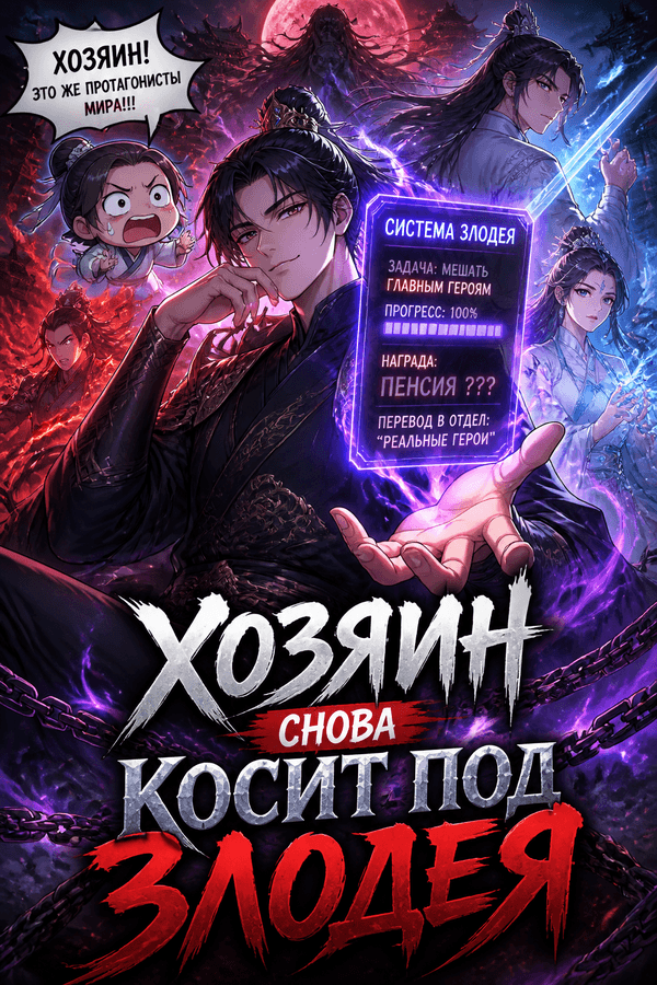 Хозяин снова косит под злодея