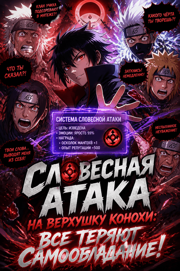 Словесная атака на верхушку Конохи: все теряют самообладание!