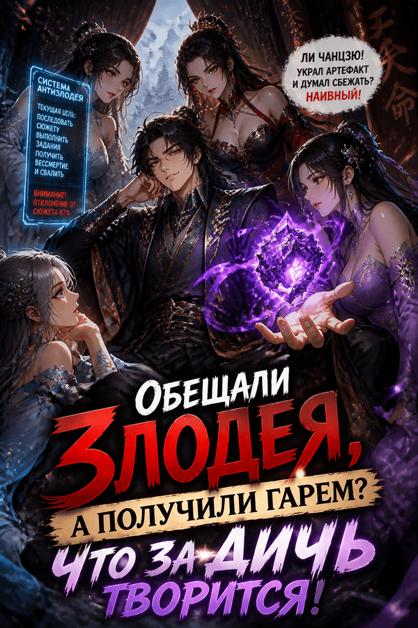 Обещали злодея, а получили гарем? Что за дичь творится!