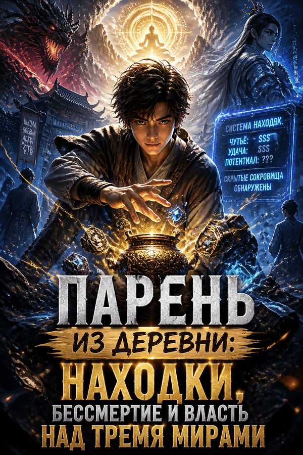 Парень из деревни: Находки, бессмертие и власть над тремя мирами