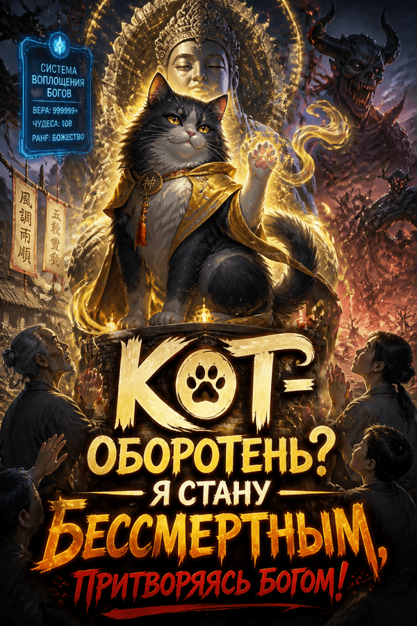 Кот-оборотень? Я стану бессмертным, притворяясь богом!
