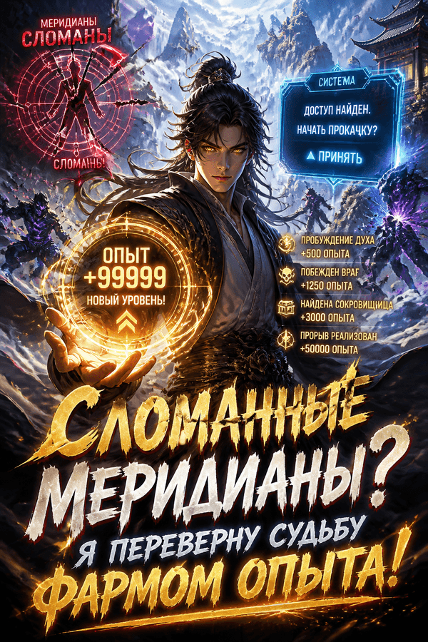 Сломанные меридианы? Я переверну судьбу фармом опыта!