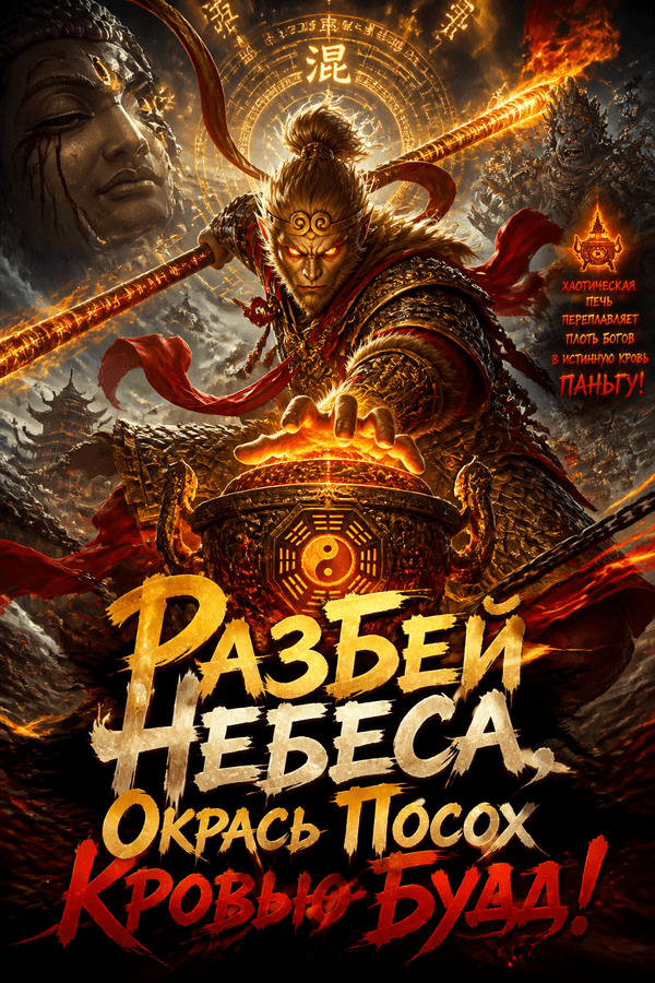 Разбей Небеса, Окрась Посох Кровью Будд!