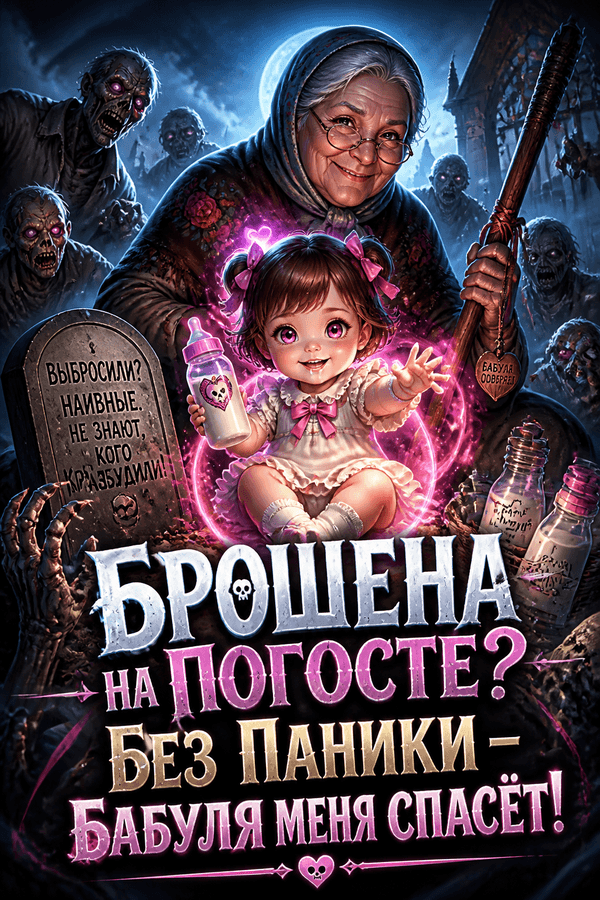 Брошена на погосте? Без паники — бабуля меня спасёт!