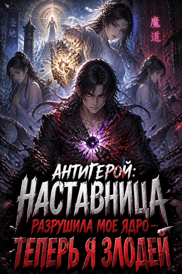 Антигерой: Наставница разрушила мое ядро — теперь я злодей