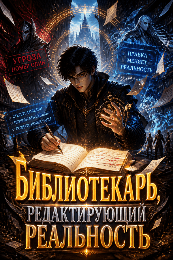 Библиотекарь, редактирующий реальность