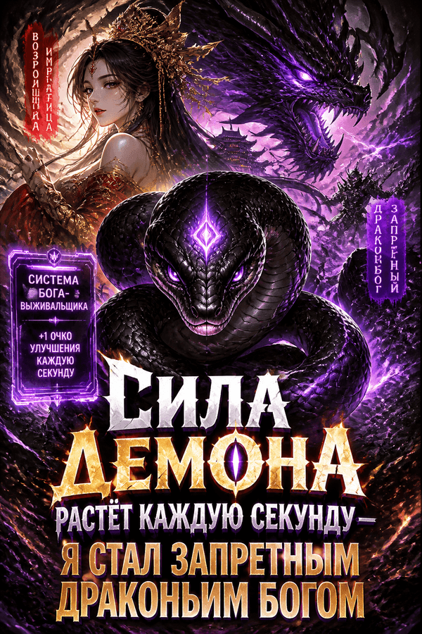 Сила демона растёт каждую секунду — я стал запретным драконьим богом