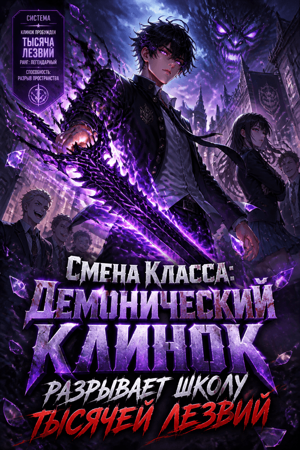 Смена класса: Демонический клинок разрывает школу тысячей лезвий