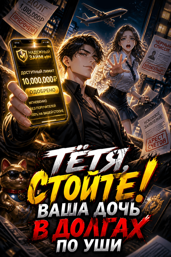 Тётя, стойте! Ваша дочь в долгах по уши