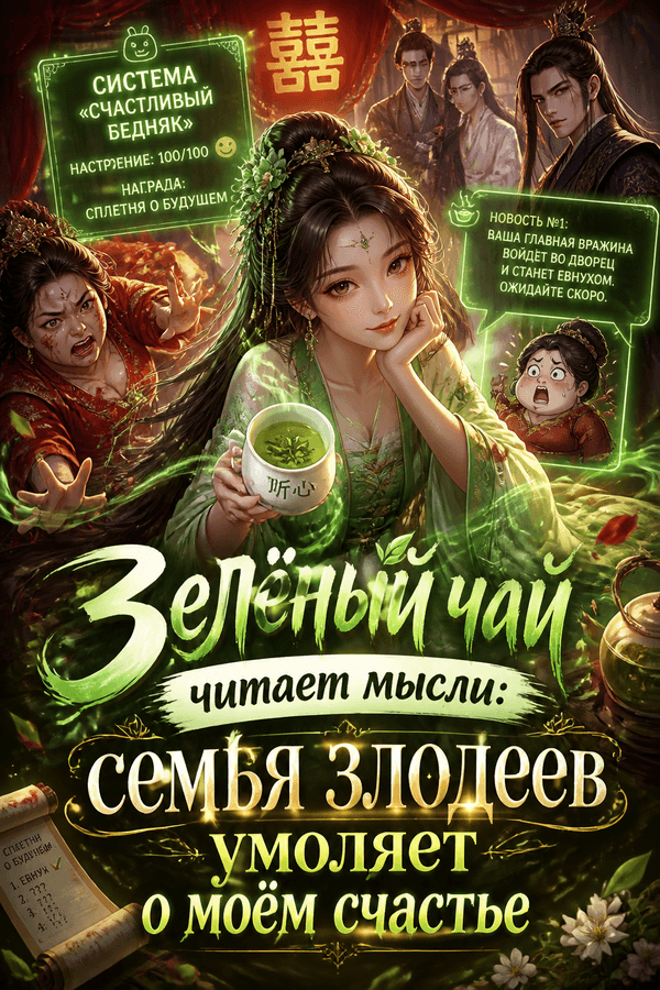 Зелёный чай читает мысли: семья злодеев умоляет о моём счастье