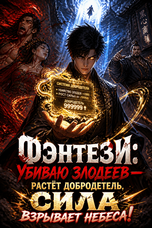 Фэнтези: Убиваю злодеев — растёт добродетель, сила взрывает небеса!