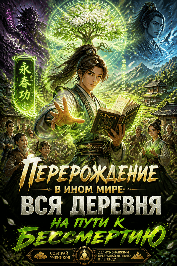Перерождение в ином мире: Вся деревня на пути к бессмертию