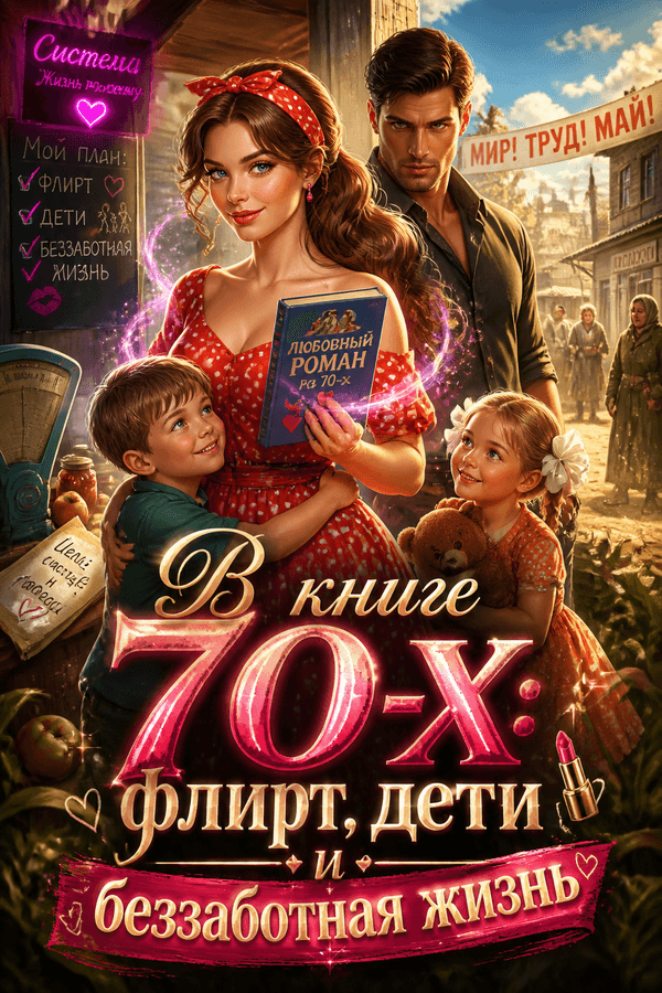 В книге 70-х: флирт, дети и беззаботная жизнь
