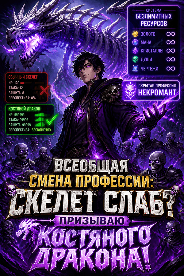 Всеобщая смена профессии: Скелет слаб? Призываю костяного дракона!