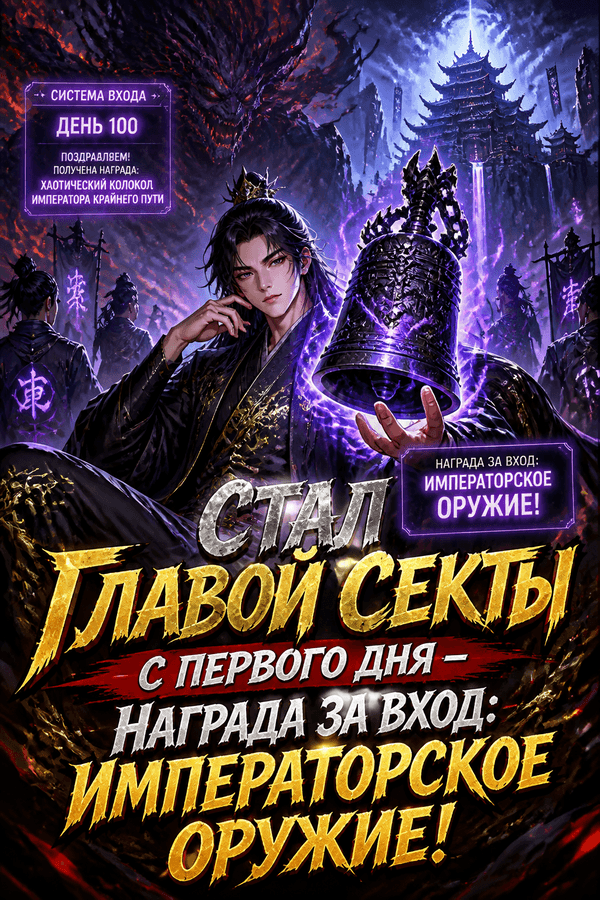 Стал главой секты с первого дня — награда за вход: Императорское оружие!