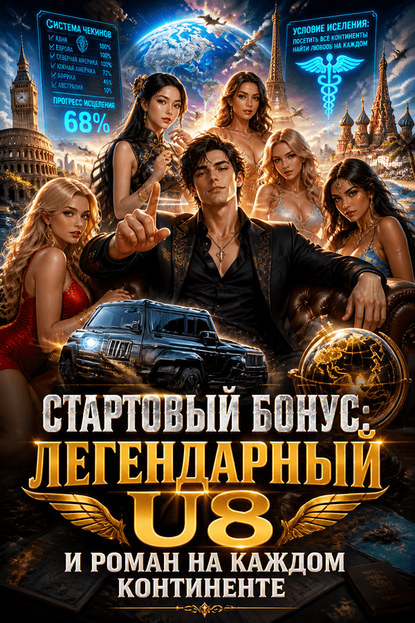 Стартовый бонус: Легендарный U8 и роман на каждом континенте