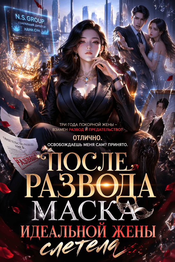 После развода маска идеальной жены слетела