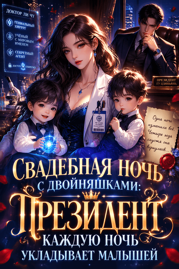Свадебная ночь с двойняшками: президент каждую ночь укладывает малышей