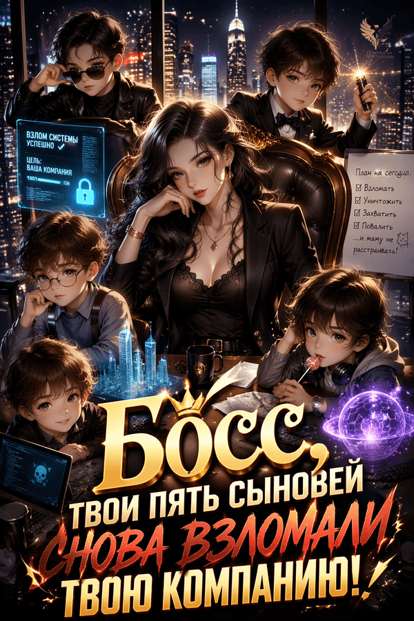 Босс, твои пять сыновей снова взломали твою компанию!