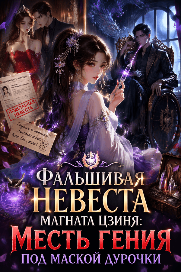 Фальшивая невеста магната Цзиня: месть гения под маской дурочки