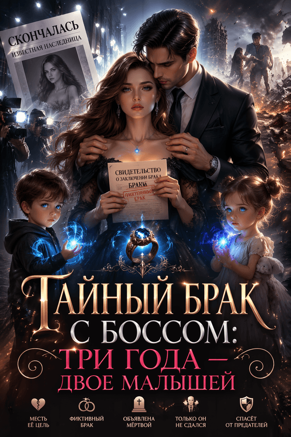 Тайный брак с боссом: три года — двое малышей
