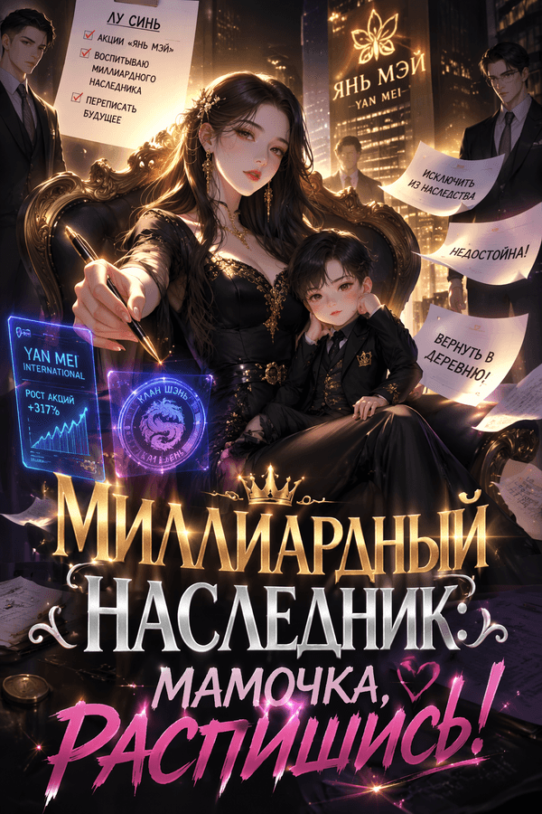 Миллиардный наследник: Мамочка, распишись!