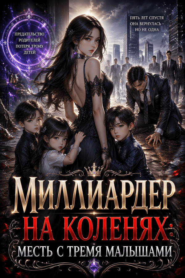 Миллиардер на коленях: месть с тремя малышами