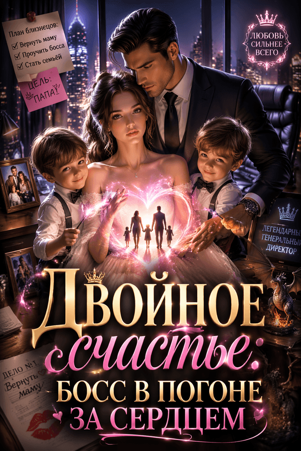 Двойное счастье: босс в погоне за сердцем