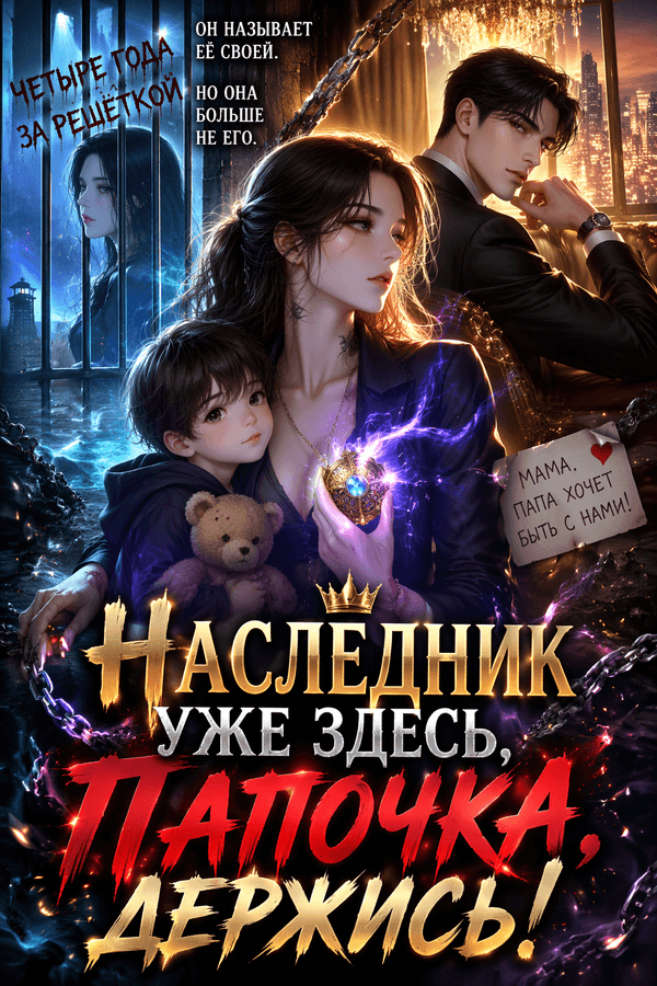 Наследник уже здесь, папочка, держись!