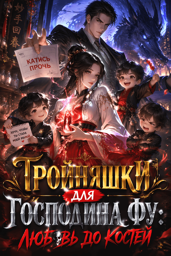 Тройняшки для господина Фу: Любовь до костей
