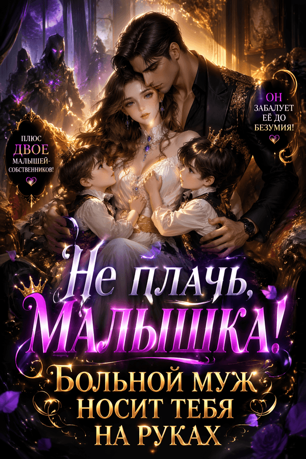 Не плачь, малышка! Больной муж носит тебя на руках