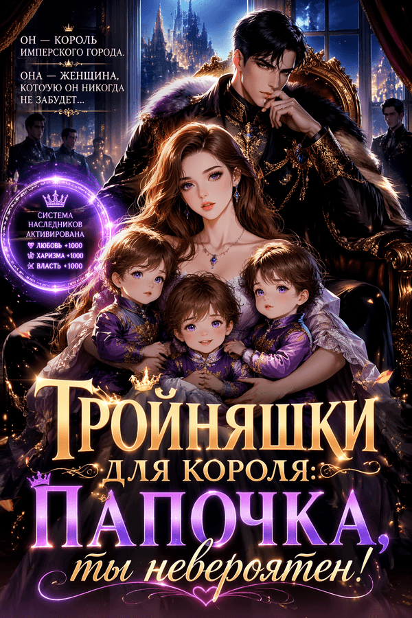Тройняшки для короля: папочка, ты невероятен!