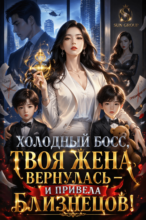 Холодный босс, твоя жена вернулась — и привела близнецов!