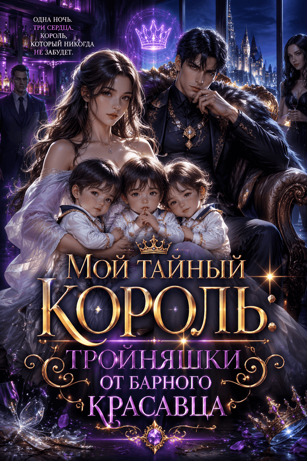 Мой тайный король: тройняшки от барного красавца