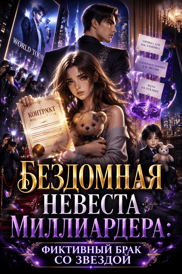 Бездомная невеста миллиардера: фиктивный брак со звездой