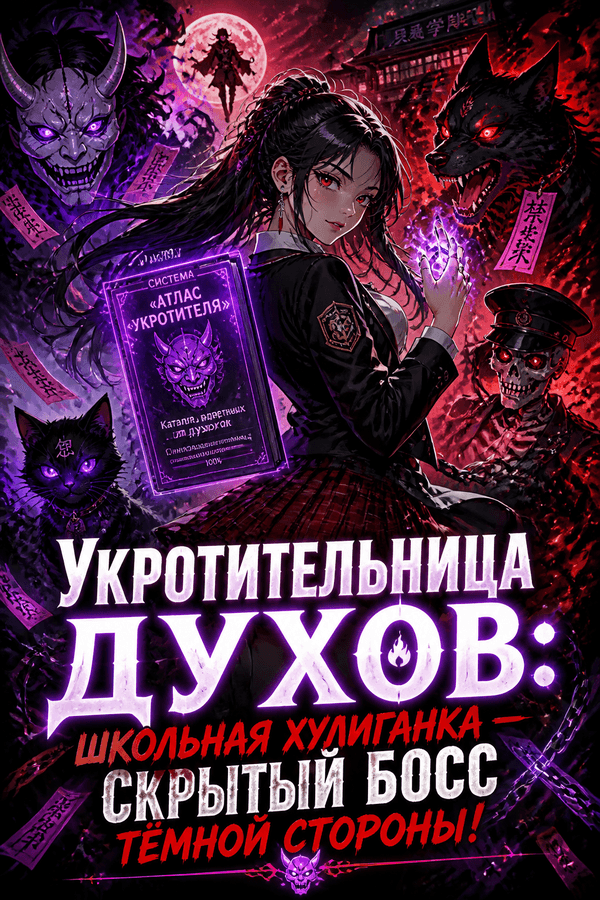 Укротительница духов: Школьная хулиганка — скрытый босс тёмной стороны!