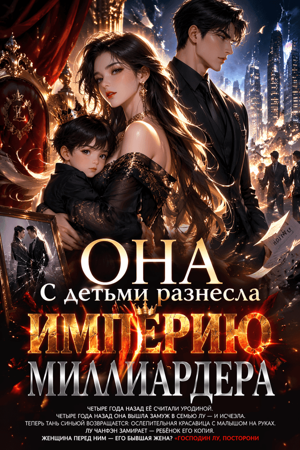 Она с детьми разнесла империю миллиардера