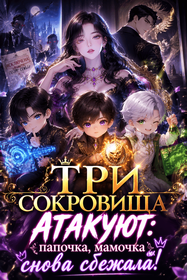 Три сокровища атакуют: папочка, мамочка снова сбежала!